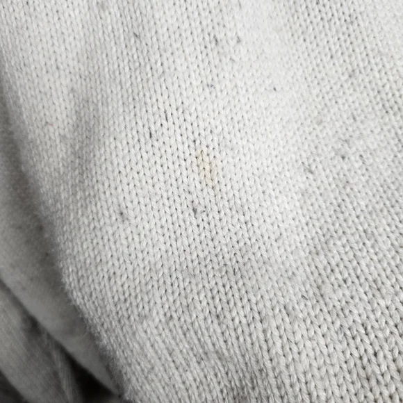 Nautica Men's Wool Blend 1/4 Button Fair Isle Snowflake Sweater Size XL - Picture 10 of 14